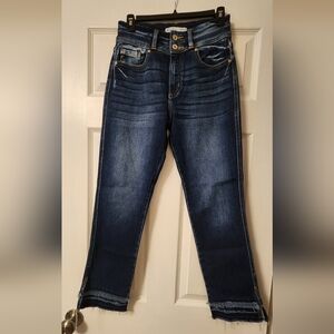 KanCan Deep Indigo Ankle Jeans